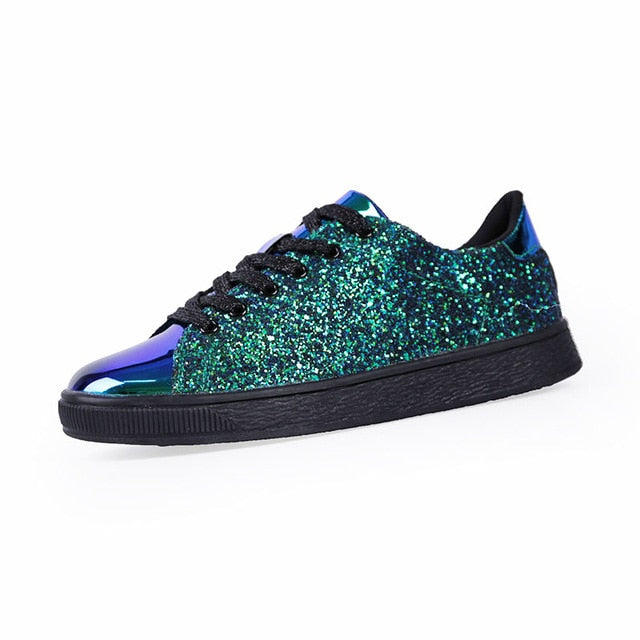 Maria-sneakers glitterata