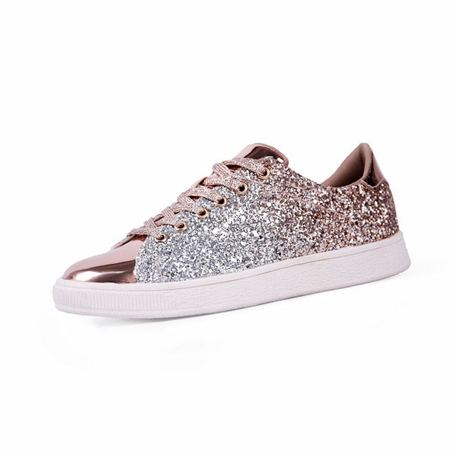 Maria-sneakers glitterata