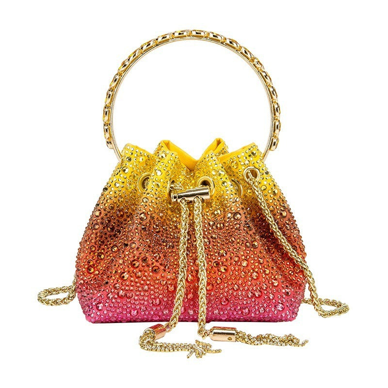 Glenda-borsa a mano strass